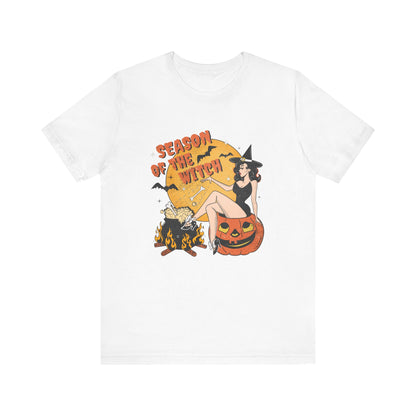 Season of the Witch Halloween Short Sleeve Tee