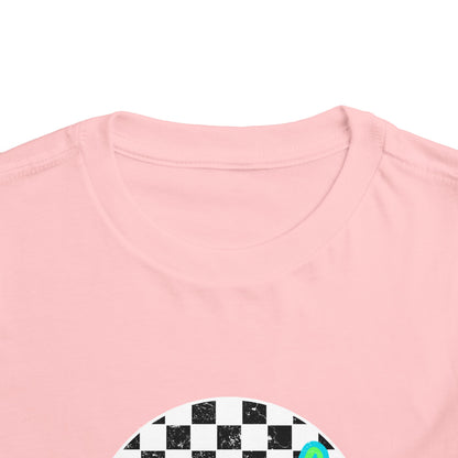 Feral Child Retro Checkered Toddler Tee