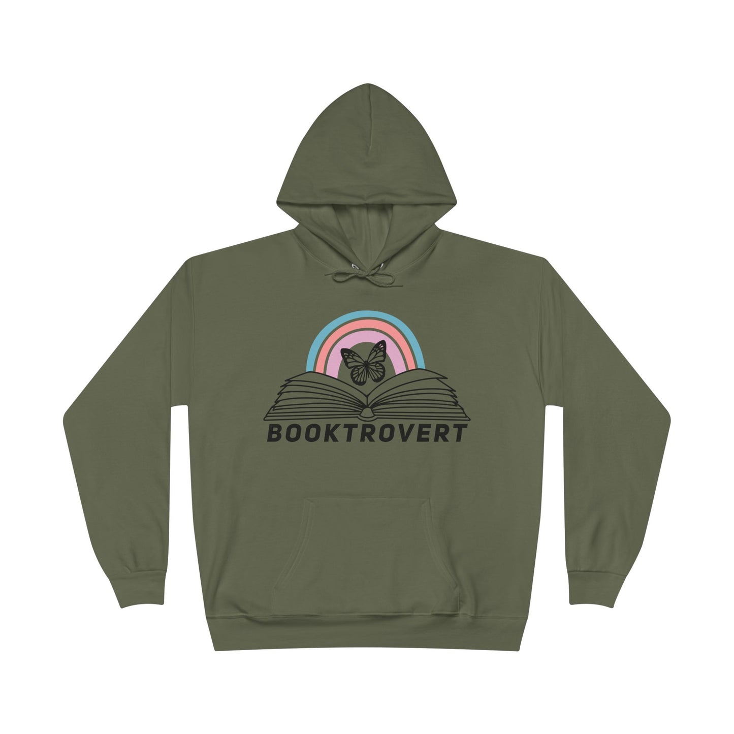 Booktrovert Unisex EcoSmart® Pullover Hoodie Sweatshirt