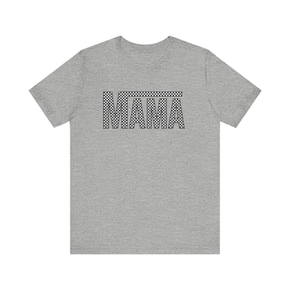 Checkered Mama Retro Short Sleeve Tee