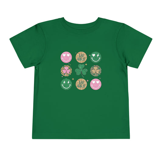 Cute Trendy Girls St. Patrick's Day Toddler Tee